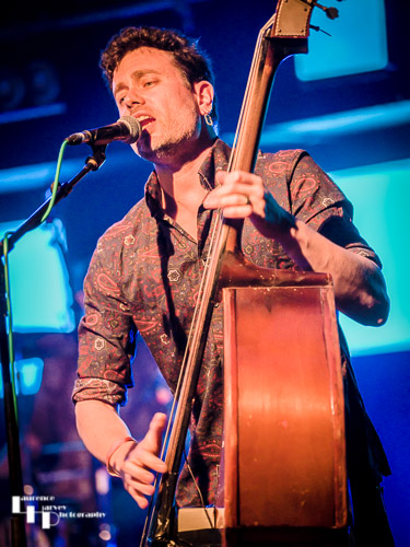 Dick Dynamite on double bass