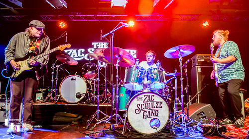 The Zac Schulze Gang on stage at Epic Studios