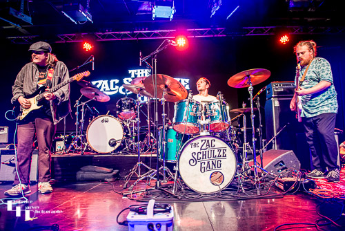 The Zac Schulze Gang on stage at Epic Studios