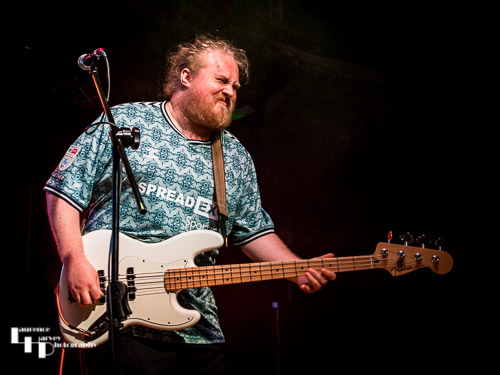 Ant Greenwell on bass