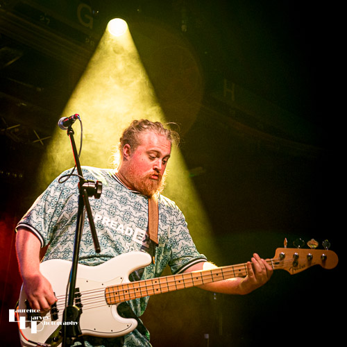 Ant Greenwell on bass