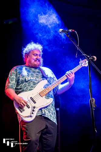 Ant Greenwell on bass