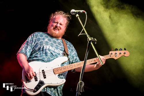 Ant Greenwell on bass