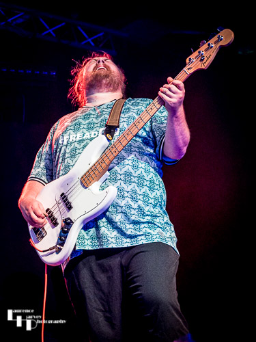 Ant Greenwell on bass