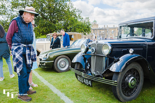 Morris Ten Four & elderly gent