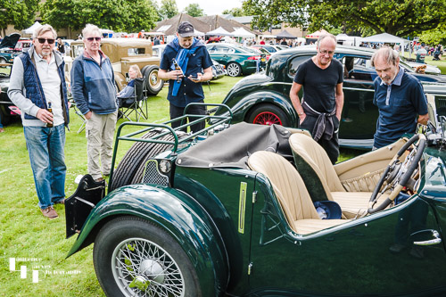Classic Triumph sports car