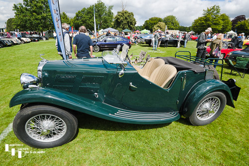 Classic Triumph sports car