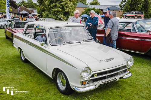 White Mk1 Ford Cortina