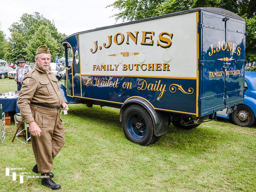Dad's Army butchers van
