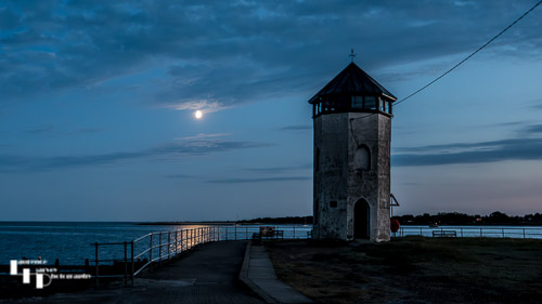 Moonrise at Bateman's Tower, Brightlingsea