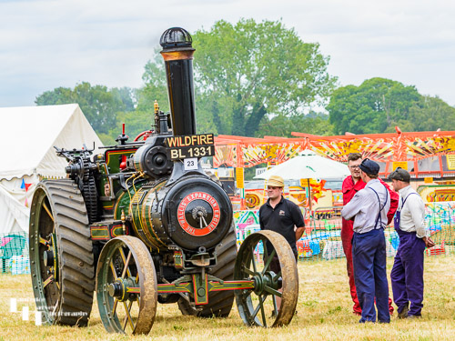 Traction Engine - Wallis & Steevens General Purpose Engine 7666 with mechanice
